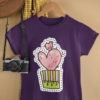 heart-cactus-purple tshirt
