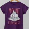 Purple mount-cleverest tshirt
