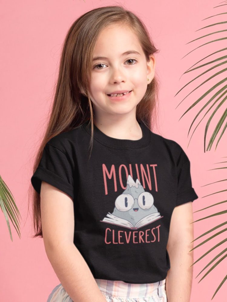 pretty girl in Black mount-cleverest tshirt