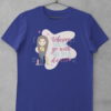 deep blue tshirt with wherever you go, go with all your heart