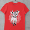 red deer mandala tshirt