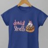 Deep blue Donut Stress Tshirt