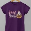 Purple Donut Stress Tshirt
