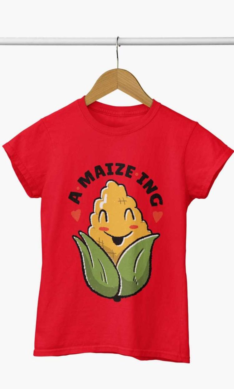 red A-MAIZE-ING Tshirt