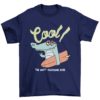Navy Blue Cool Crocodile Tshirt