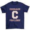 Navy Blue Courage Challenge Tshirt
