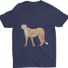 Navy Blue Cheetah Tshirt