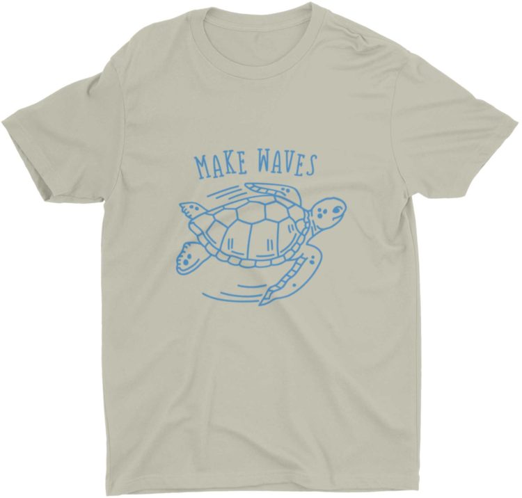 Grey Make Waves Tshirt