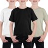 Pack of 3 cotton t-shirts for boys