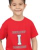 Happy Boy In A Red Inspiration Imagination Tshirt