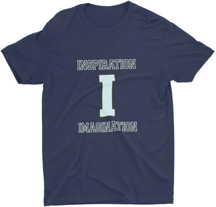 Navy Blue Inspiration Imagination Tshirt