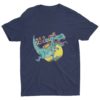 Dinosaur Back To School Navy Blue Tshirt