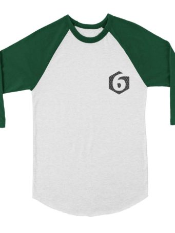 Girls Green Raglan T-shirt