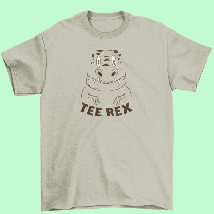 Gray Tee Rex Tshirt