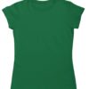 girls custom tshirt Front Green